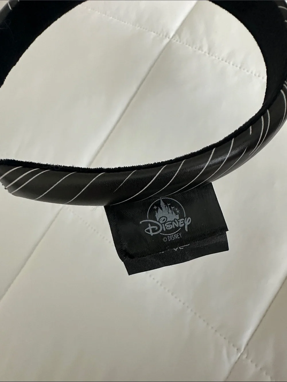 Disney Jack Skellington NBC Ear Headband - Black and White